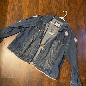 Plus Size Jean Jacket NWOT